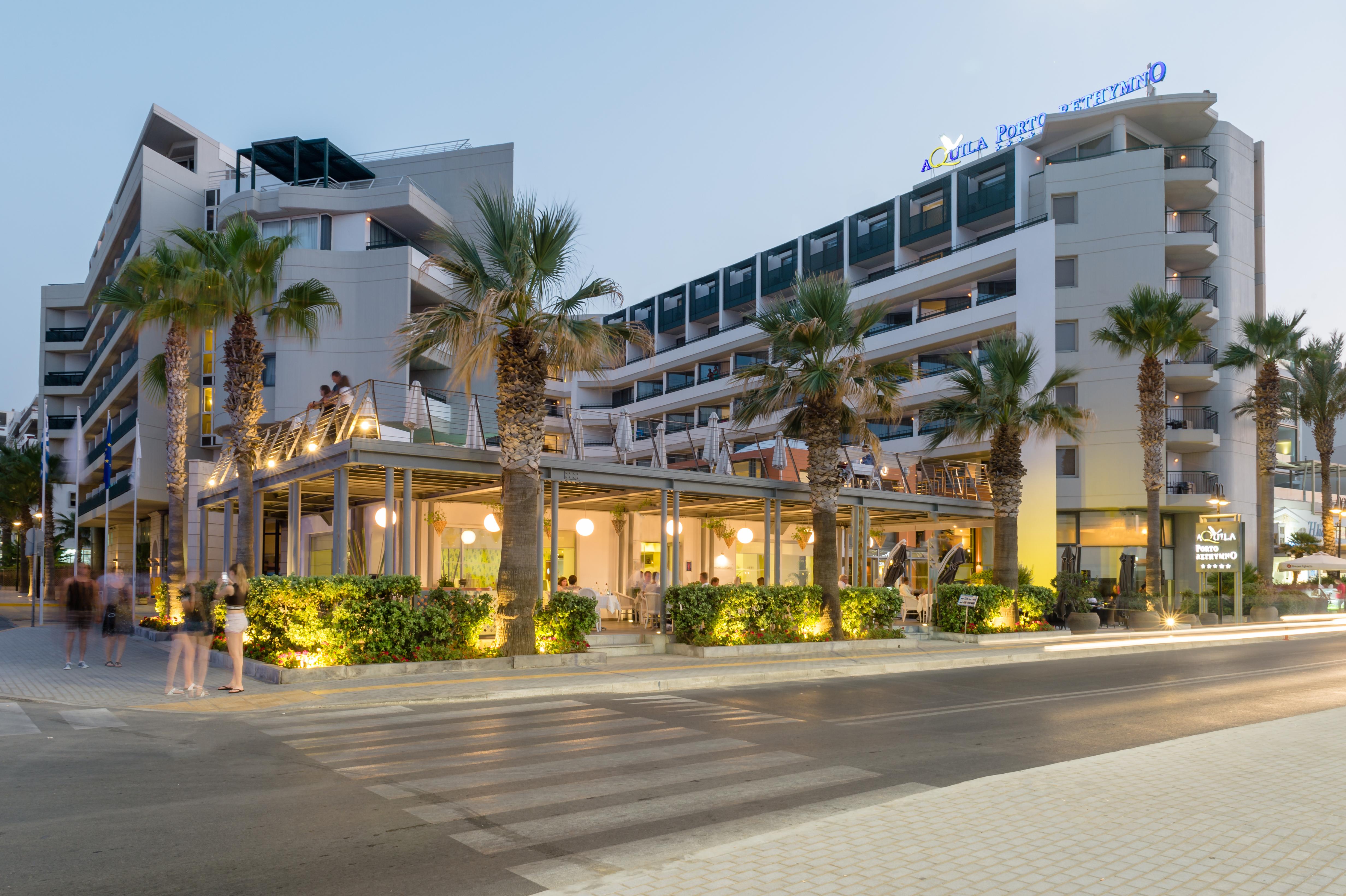 Отель Aquila Porto Rethymno Экстерьер фото